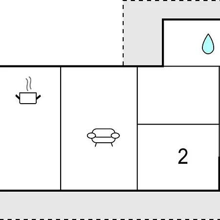 度假居 2 Bedroom Cozy In Frederiksværk